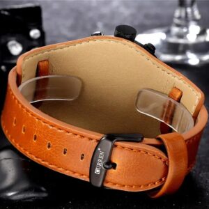 Casual Top Brand Luxury Mens Watches Date Sport Clock Leather Strap Quartz Business Men Watch For Men - Image 7