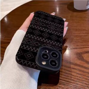 Multiple Styles Line Printing TPU Artificial Leather Mobile Phone Cover Case For Iphone 6 7 8 X Xr Xs 11 12 13 14 15 16 Pro Max - Image 5