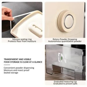 6L Large Capacity Kitchen Container Bucket Moisture-Proof Insect-Proof Rice Box Airtight Rice Bin Flour Storage Container - Image 4