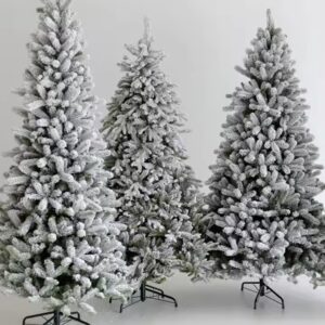 Pre-Lit Artificial Feel Real High-grade PE Christmas Tree 6FT/7FT/8FT Source Factory Customization - Image 5