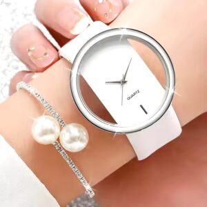 Simple fashion atmosphere transparent hollow neutral big brand watch - Image 7