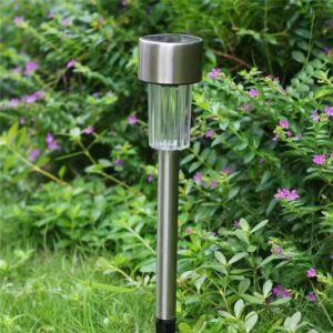 Solar lamps Power LED Stainless Steel Spot Light Landscape Outdoor Garden Path Lawn Lamp - Image 4