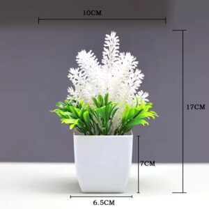 Cross-border simulation green plants small potted plastic decorative flower bonsai home office desktop creative ornaments - Image 5