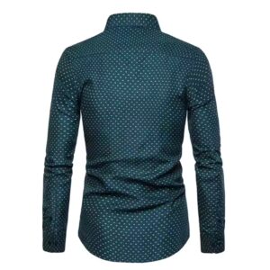 Men's long sleeve thin shirt Business shirt men's base shirt - Image 7