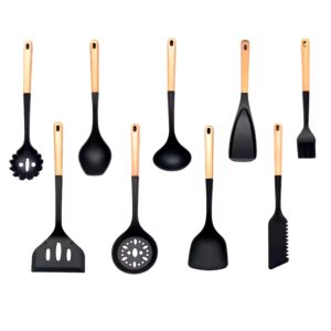 Hot Selling High Quality Kitchen Tools 9 Pcs Silicone Kitchen Utensils Set Use For Cooking Tools Utensils Set - Image 3