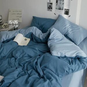 Washable cotton Soft warm brushed quilt 4pcs sets for bedding duvet cover bedsheet - Image 8