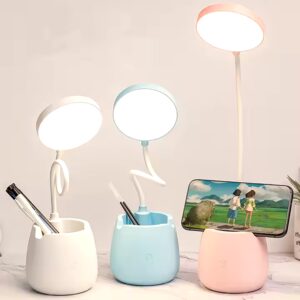Table Lamp Protection Learning Light LED Rechargeable Plug in Student Dormitory Artifact Children's Vision Reading - Image 7