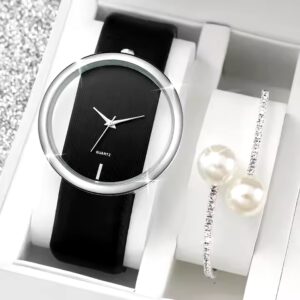 Simple fashion atmosphere transparent hollow neutral big brand watch - Image 3