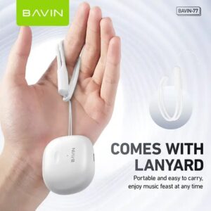 BAVIN wholesale custom logo 77 blue tooth bt5.4 true wireless earbuds tws headphones with microphone - Image 5