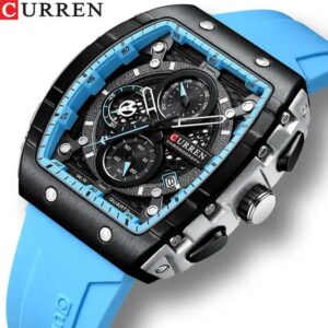 CURREN 8442 Men's Watches Top Luxury Brand Waterproof Sport Wrist Watch Chronograph Quartz Relogio Masculino - Image 6