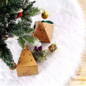 Green PE +PVC mix flock artificial tree Christmas tree with warm white LED lights with controller christmas decorations - Image 7