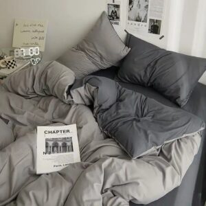 Washable cotton Soft warm brushed quilt 4pcs sets for bedding duvet cover bedsheet - Image 3