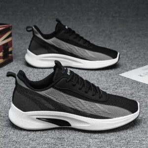 New fashion lace up men sports sneakers men's casual running gym jogging shoes men - Image 5