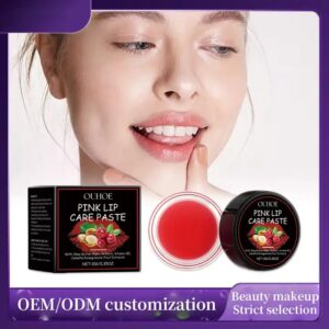 Spf 30 Pink Lip Balm Treatment With Shea Butter Camellia Vegan Repair Hydrating Anti-Cracking Brighten Remove Dark Lip Balms - Image 5