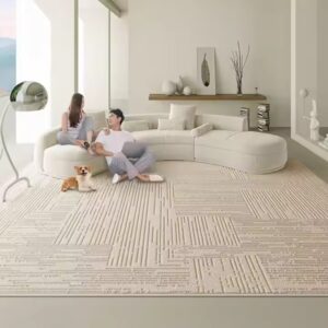 Area Rugs and Sets High Quality Machine-Made 3D Diatom Silk Living Room and Hotel Use - Image 6