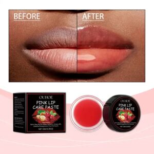 Spf 30 Pink Lip Balm Treatment With Shea Butter Camellia Vegan Repair Hydrating Anti-Cracking Brighten Remove Dark Lip Balms - Image 1