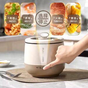UK Mini Capacity Rice Cooker for Home Students for Easy and Fast Multi-functional Touch Panel Rice Cooker Warmer English 220 - Image 4