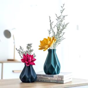 Fashionable Colorful Small Aromatherapy Bottles Matte Delicate Ceramic decorative Flower Vase On Desktop - Image 5