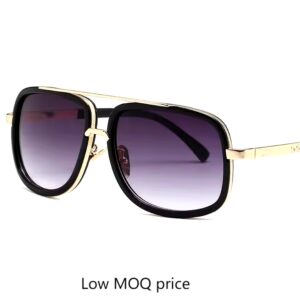 2024 New High Quality Designer Design Custom Double Beam Unisex Polarized Sunglasses - Image 3