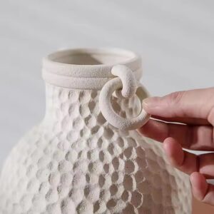 Dual-Ear Handle Ancient Greek Vase Style Indoor Ceramic Pots for Plants Home Decor Ornament Centerpieces Ceramic Flower Vase - Image 7