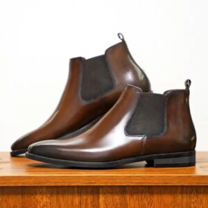 Trendy Top Grade Genuine Cowhide Leather Breathable Ankle-Wear Men Wear-Resistant Casual Dress Shoes Winter - Image 3