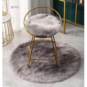 shaggy fur faux sheepskin fur rug area carpet furry fluffy faux sheepskin carpet and faux fur sherpa carpet - Image 5