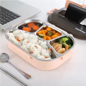 High Quality Stainless Steel Bento Lunch Box Food Warm Container Durable Food Container Stainless Steel For Adults Office - Image 3