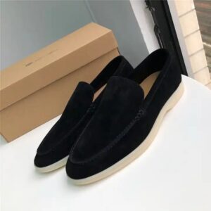 Luxury Designer High Quality Top Suede Cow Leather Casual Dress Shoes Flat Loafers For Men - Image 7