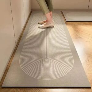 Cheap and Support design customized rubber material non-slip floor kitchen rugs mat - Image 1
