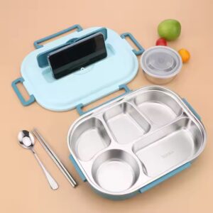 High Quality Stainless Steel Bento Lunch Box Food Warm Container Durable Food Container Stainless Steel For Adults Office - Image 6