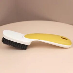 comfort grip nylon brush household cleaning scrub brush soft bristle laundry shoe stain brush - Image 5