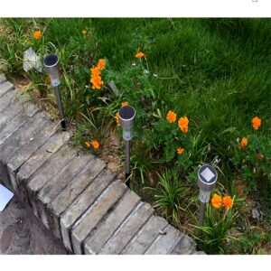 Solar lamps Power LED Stainless Steel Spot Light Landscape Outdoor Garden Path Lawn Lamp - Image 5