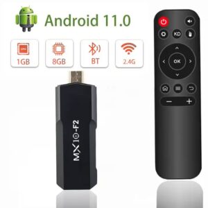Tv sticks 1gb 8gb 1 unit android 2024 mx10 F2 tv box android 4k eu android tv stick - Image 4