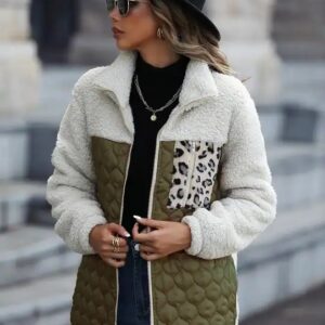 Women Long Sleeve Loose Casual Jacket Thick Warm Fur Coats Fur Jackets - Image 6