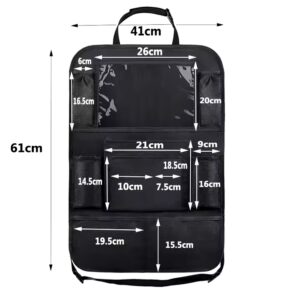 High Quality Car Backseat Organizer Car Organizers With Touch Screen Tablet - Image 3
