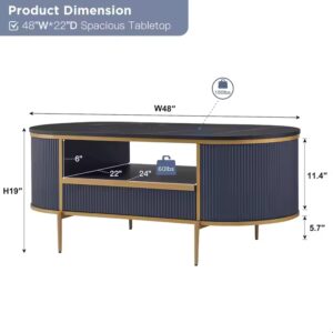 Combohome Modern Coffee Table For Living Room Furniture Nordic Metal Table Basse Modern Marble Luxury Coffee Table - Image 3