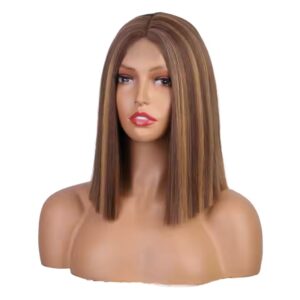 Bobhaircut Hair Tail Style Wig Women's Short Hair Mid-length Synthetic Wigs Lace Wigs for European American - Image 7
