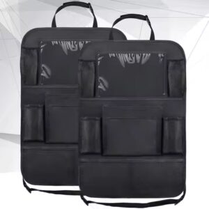 High Quality Car Backseat Organizer Car Organizers With Touch Screen Tablet - Image 4