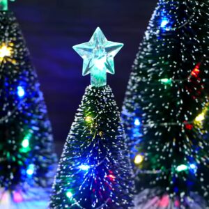 Mini small modern Christmas with led lights artificial trees for indoor desktop home decorative - Image 6