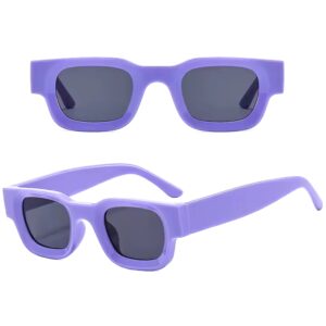 DL Glasses Retro Small Square Sun glasses men - Image 5