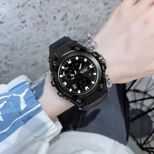 Men Fashion Style Led Waterproof Digital Mens Watches Led Wholesale Factory Wristwatch Sports Watch - Image 3