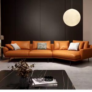 Hot sale living room sofa home furniture Modern fabric corner sofa - Image 6