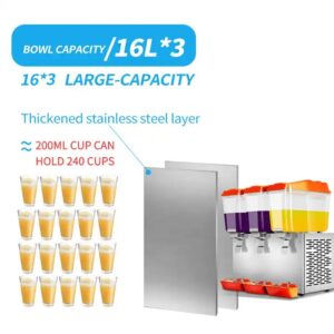High quality commercial electric used fruit juice dispenser machine/Three 16L - Image 5