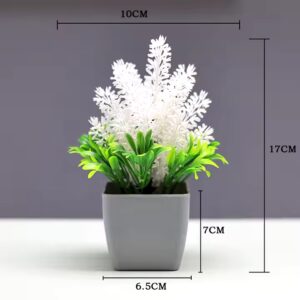 Cross-border simulation green plants small potted plastic decorative flower bonsai home office desktop creative ornaments - Image 6