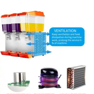 High quality commercial electric used fruit juice dispenser machine/Three 16L - Image 6