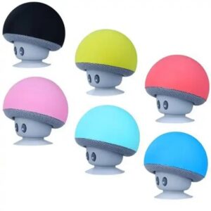 New Electronics Cheap Waterproof Bass Mini Party Speaker Suction Cup Wireless Soundbar Mushroom Portable Speakers - Image 5