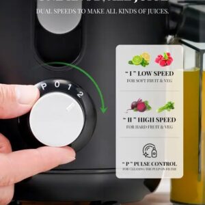 Juicing Electric Power Juicer Whole Veggies & Fruits Juice Extractor Maker Squeezer Fruit Machine - Image 4