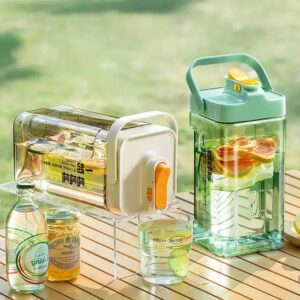 Lemonade Summer 3.5L Beverage Dispenser Cool Water Pitcher ice Kettle Fruit Tea Pot Cold Water Bucket Water Jug - Image 4
