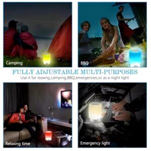 Portable Bluetooth Speaker Wireless Mini Player Touch Pat Light LED Night Light Bedside Table Lamp of Better Sleeps for Kid Gift - Image 7