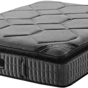 All grey Luxury Euro Top Pocket Spring Mattress high quality mattress roll up pocket spring mattress roll box pocket spring - Image 3